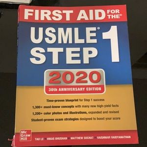 USMLE Step 1 prep book 2020